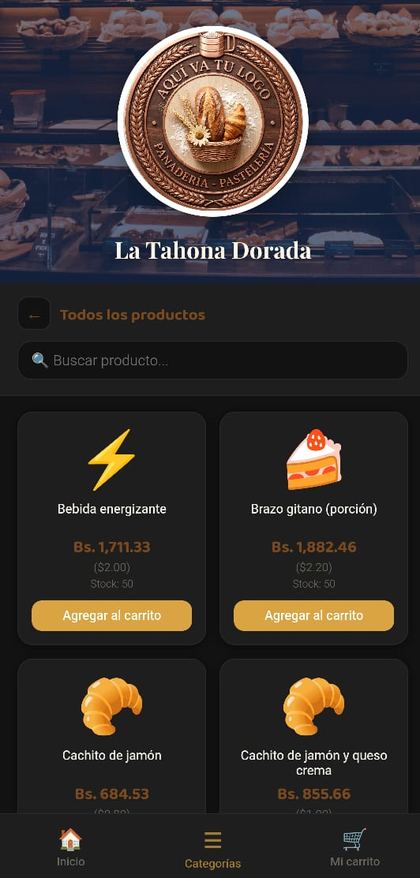 Demo panadería