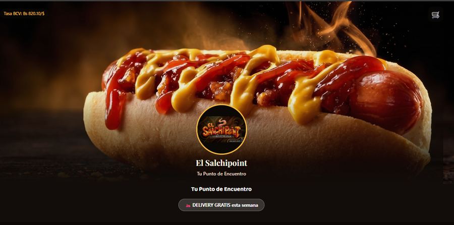 El Salchipoint, inicio de la tienda